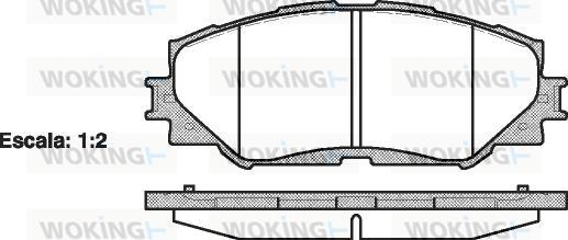 Woking P13323.00 - Jarrupala, levyjarru inparts.fi