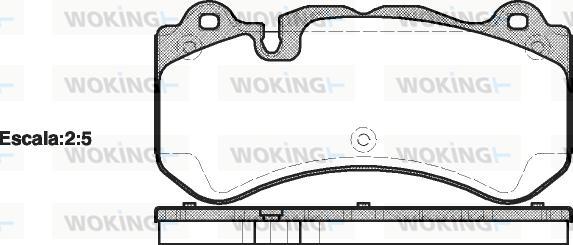 Woking P13793.00 - Jarrupala, levyjarru inparts.fi