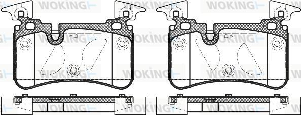 Woking P12673.00 - Jarrupala, levyjarru inparts.fi