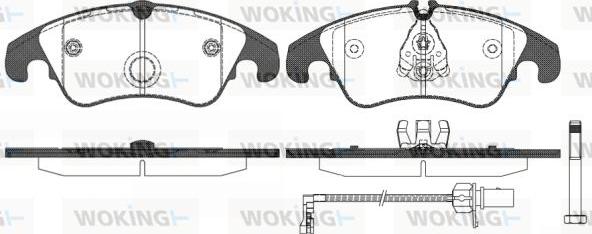 Woking P12043.31 - Jarrupala, levyjarru inparts.fi