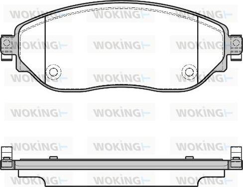 Woking P17173.08 - Jarrupala, levyjarru inparts.fi