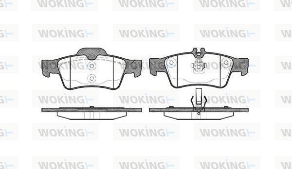 Woking P8913.00 - Jarrupala, levyjarru inparts.fi