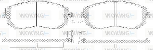 Woking P8513.14 - Jarrupala, levyjarru inparts.fi