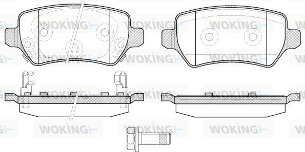 Woking P8573.22 - Jarrupala, levyjarru inparts.fi