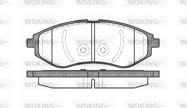 Woking P8863.00 - Jarrupala, levyjarru inparts.fi