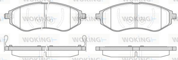 Woking P8863.02 - Jarrupala, levyjarru inparts.fi