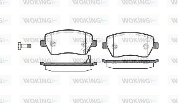 Woking P8873.11 - Jarrupala, levyjarru inparts.fi