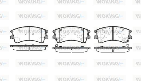 Woking P8703.02 - Jarrupala, levyjarru inparts.fi