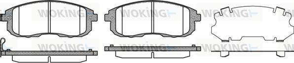 Woking P3933.11 - Jarrupala, levyjarru inparts.fi