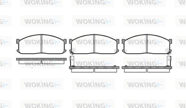 Woking P3443.02 - Jarrupala, levyjarru inparts.fi