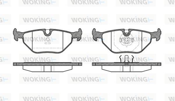 Woking P3653.00 - Jarrupala, levyjarru inparts.fi