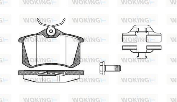 Woking P3633.03 - Jarrupala, levyjarru inparts.fi