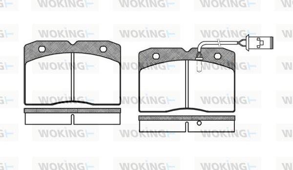 Woking P3113.22 - Jarrupala, levyjarru inparts.fi