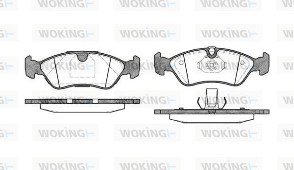 Woking P3863.50 - Jarrupala, levyjarru inparts.fi