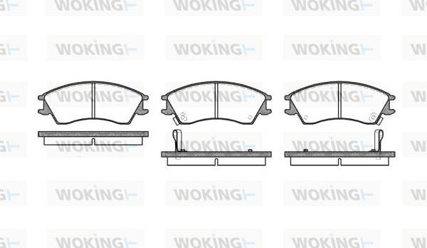 Woking P3243.12 - Jarrupala, levyjarru inparts.fi