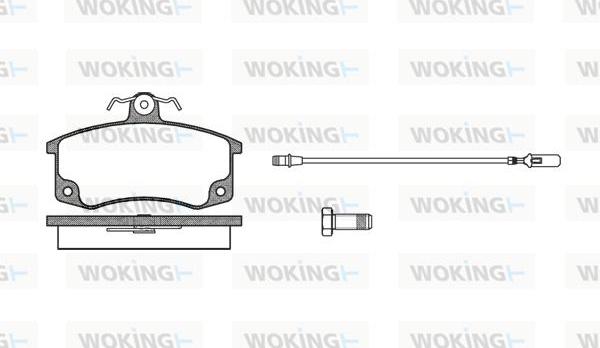 Woking P3213.02 - Jarrupala, levyjarru inparts.fi