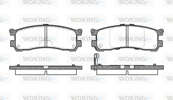 Woking P2993.21 - Jarrupala, levyjarru inparts.fi