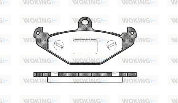 Woking P2453.20 - Jarrupala, levyjarru inparts.fi