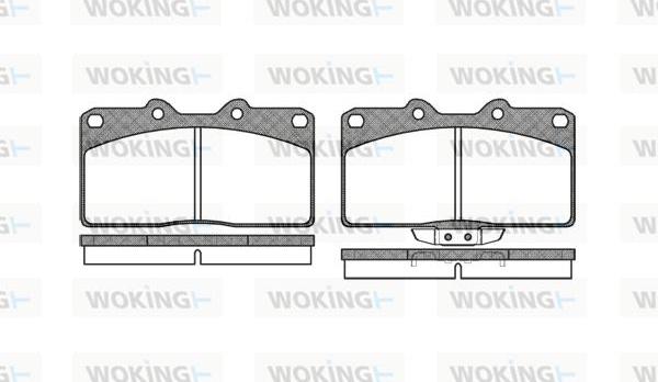 Woking P2553.02 - Jarrupala, levyjarru inparts.fi