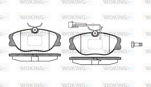 Woking P2053.12 - Jarrupala, levyjarru inparts.fi