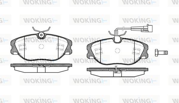 Woking P2053.72 - Jarrupala, levyjarru inparts.fi