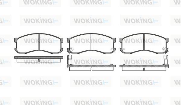 Woking P2133.02 - Jarrupala, levyjarru inparts.fi