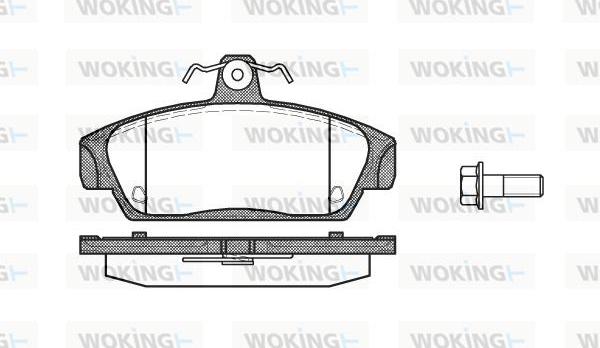 Woking P2363.00 - Jarrupala, levyjarru inparts.fi