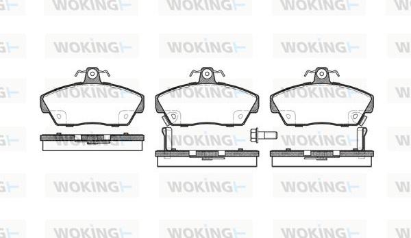 Woking P2303.02 - Jarrupala, levyjarru inparts.fi