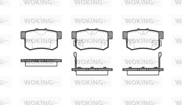 Woking P2253.02 - Jarrupala, levyjarru inparts.fi