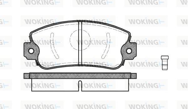 Woking P2723.02 - Jarrupala, levyjarru inparts.fi