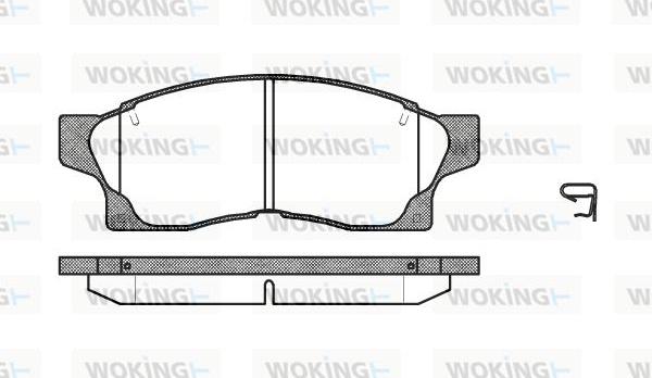 Woking P2773.00 - Jarrupala, levyjarru inparts.fi