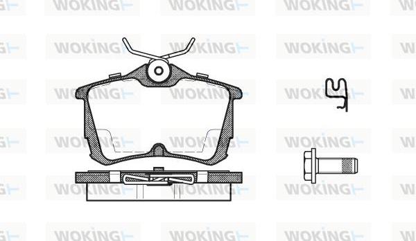 Woking P7953.02 - Jarrupala, levyjarru inparts.fi