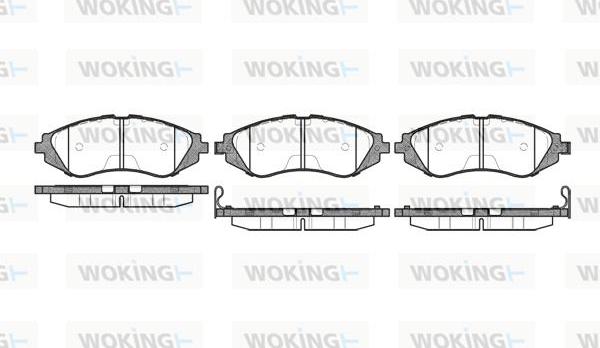 Woking P7453.02 - Jarrupala, levyjarru inparts.fi