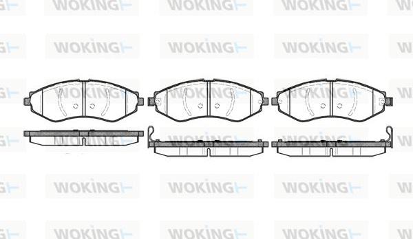 Woking P7453.22 - Jarrupala, levyjarru inparts.fi