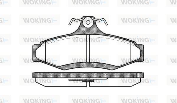 Woking P7463.10 - Jarrupala, levyjarru inparts.fi