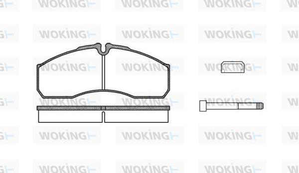 Woking P7513.86 - Jarrupala, levyjarru inparts.fi