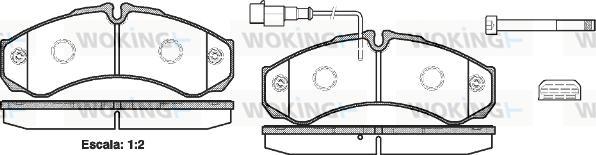 Woking P7513.32 - Jarrupala, levyjarru inparts.fi