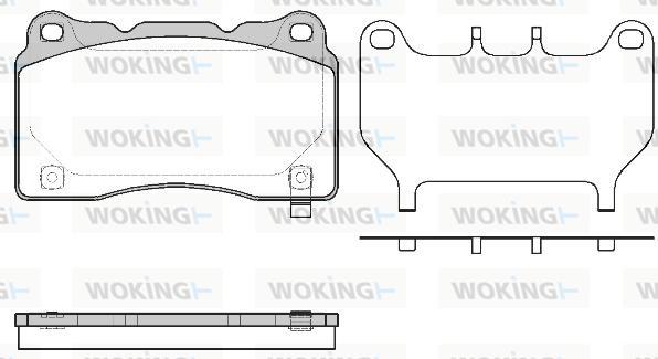 Woking P7663.64 - Jarrupala, levyjarru inparts.fi