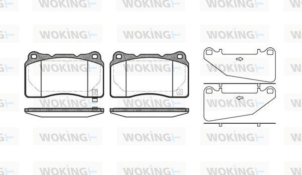 Woking P7663.32 - Jarrupala, levyjarru inparts.fi