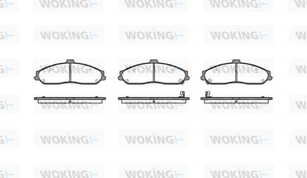 Woking P7673.02 - Jarrupala, levyjarru inparts.fi