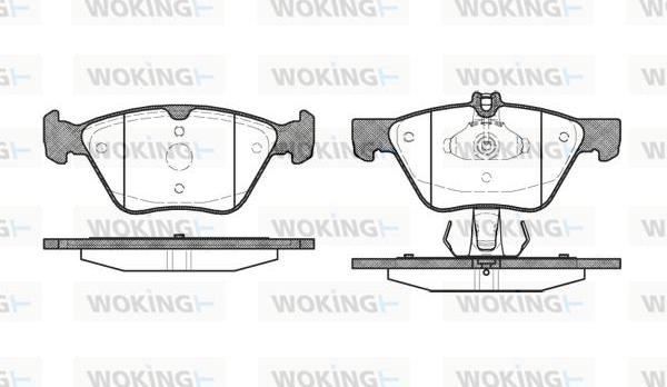 Woking P7013.30 - Jarrupala, levyjarru inparts.fi