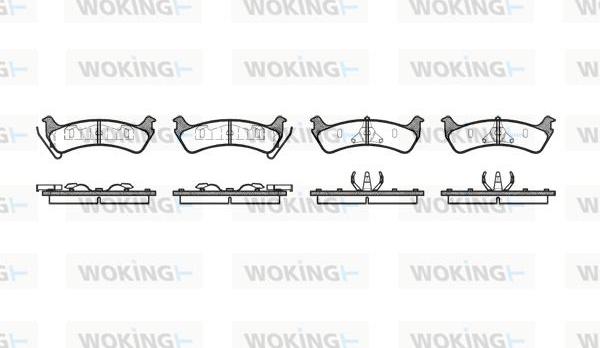 Woking P7173.00 - Jarrupala, levyjarru inparts.fi