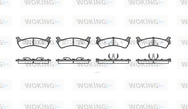 Woking P7173.12 - Jarrupala, levyjarru inparts.fi