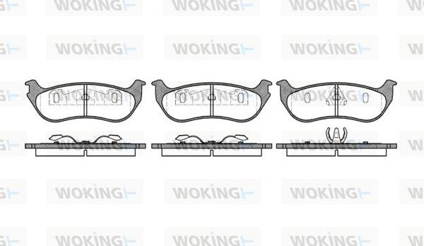 Woking P7283.75 - Jarrupala, levyjarru inparts.fi