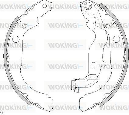 Woking Z4444.00 - Jarrukenkä inparts.fi