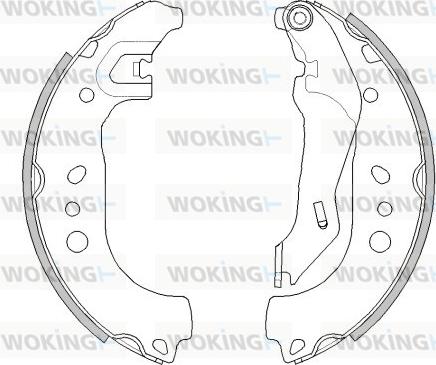 Woking Z4445.00 - Jarrukenkä inparts.fi