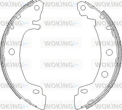 Woking Z4416.00 - Jarrukenkä inparts.fi