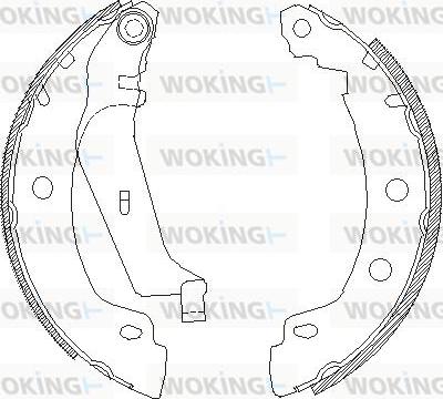 Woking Z4416.01 - Jarrukenkä inparts.fi