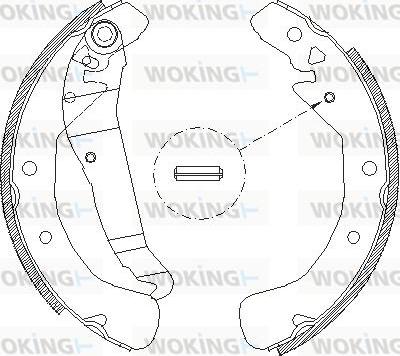 Woking Z4422.00 - Jarrukenkä inparts.fi