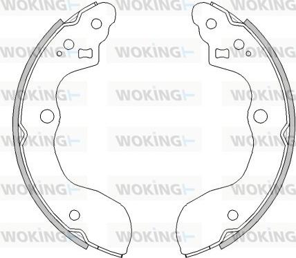 Woking Z4531.00 - Jarrukenkä inparts.fi